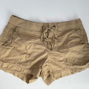a.n.a Women's Tan Cargo Shorts